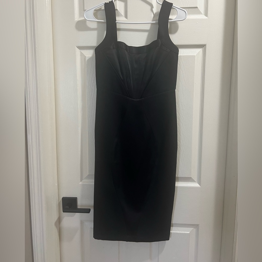 Express balck corset sheath dress size 0